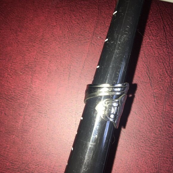 Stainless steel spoon ring size 6 - Picture 4 of 8